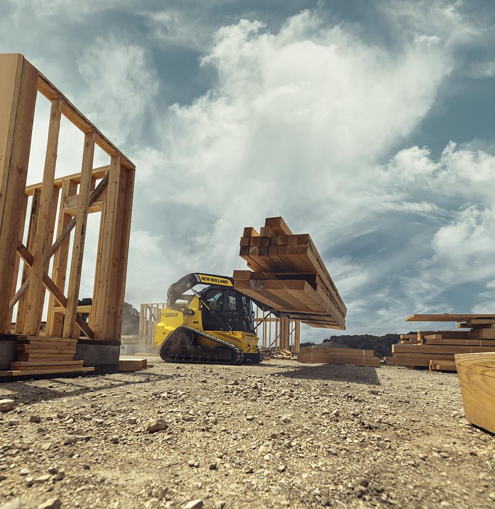 NHAgriculture's tweet photo. The beast continues to arrive at New Holland dealers to show how strong a compact track loader can be. Explore your construction adventures for more #Conquerism. https://t.co/DQDaT8w5Kj
