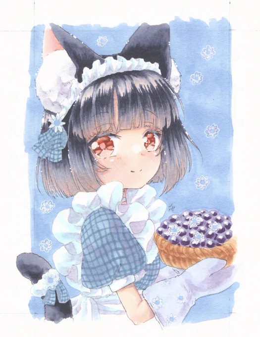 #黒猫感謝の日うちの子奈和なおちゃん 