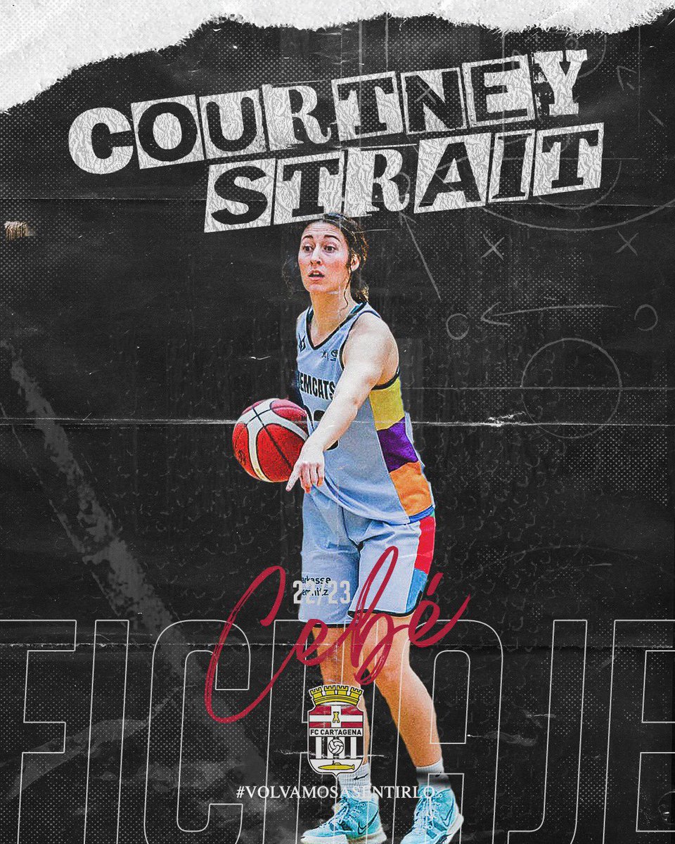 ⛹🏼‍♀️ FICHAJE !!

🔏 Courtney Strait,nueva incorporación para nuestro equipo Femenino 

⚔️ Jugadora muy versátil q puede actuar en varias posiciones 

✅ Experiencia en 1 división de Croacia, Irlanda, Inglaterra y Alemania

👋🏻 Bienvenida <a href="/courtstrait/">Courtney Strait</a> !!

#VolvamosASentirlo ⚪️⚫️