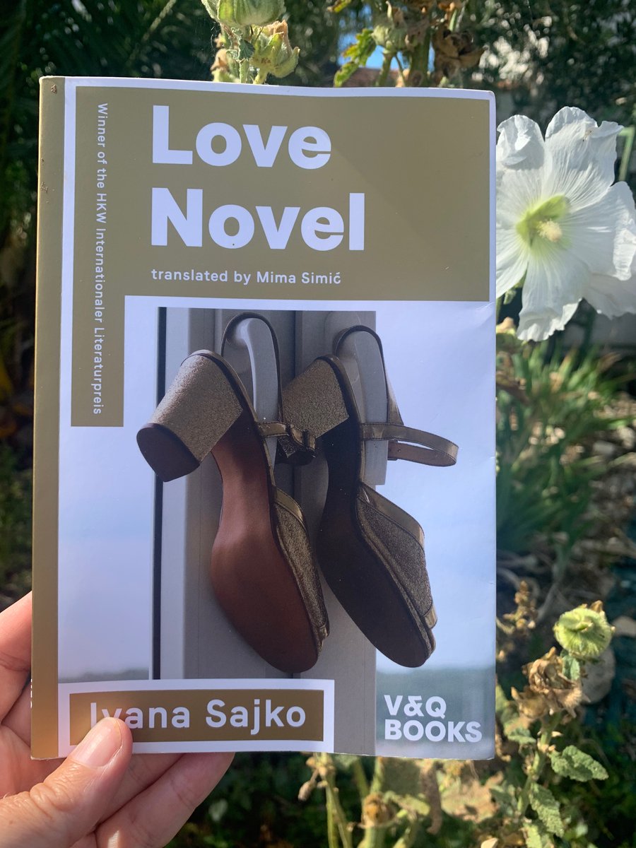 Translated from Croatian by @mima_simic, Sajko’s Love Novel carries the reader like a kayak on rapids, flung against sentences and scenes that are sharp as rocks. Her stinging chapter endings reminded me of Ariana Harwicz. Read it! @VQ_Books  #WITMonth @WomenRead