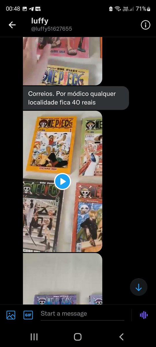 lotusagirii's tweet photo. POR FAVOR ME AJUDEM, EU ACABEI DE LEVAR UM GOLPE AQUI NO TWITTER!!! 
 vi um post de uma garota divulgando venda de mangá de one piece aqui, segundo ela precisava pagar o aluguel e quis ajudar, juntei com o meu sonho de infância de ter a coleção e pensei "pq não?", fui ingênua+ https://t.co/f9fFxcKixA