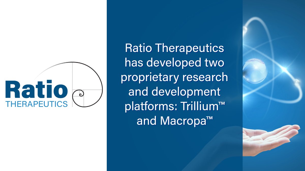 Ratio_Tx's tweet photo. Ratio is focused on optimizing the delivery of #radiation to tumors while simultaneously minimizing uptake by normal tissues with its technology platform #Trillium™. Whilst its #Macropa™ chelate platform takes advantage of the tumor-killing power of the alpha emitter #Ac225. https://t.co/mEQW9ckLmY