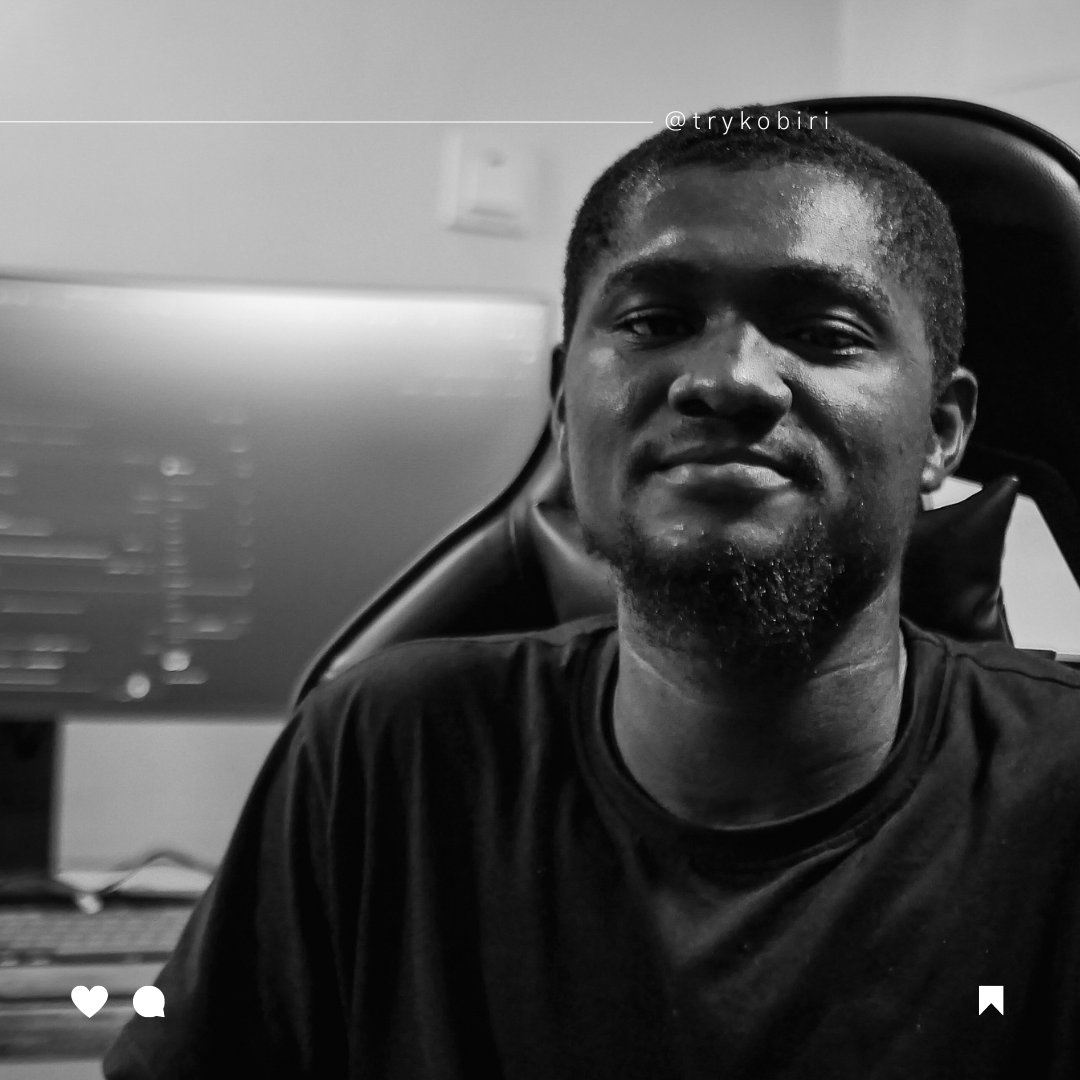 TryKobiri's tweet photo. As a creative, entrepreneurer or young professional, Its easy to get overwhelmed or uncertain.

How would life's perspective from your fave change your game?

@IAM_IBIAM, Software developer.

Watch this space🚀 https://t.co/5qzLBkVJQ8