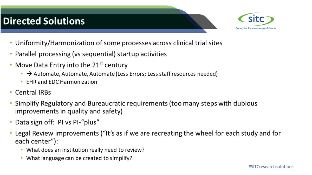 Society for Immunotherapy of Cancer (@sitcancer) on Twitter photo As the Crisis Summit continues, Dr. David Feltquate <a href="/Palleon_Pharma/">Palleon Pharma</a> proposes a number of solutions from a sponsor's perspective on how to address the crisis facing clinical research, including harmonization of processes across sites and sponsors. #SITCresearchsolutions As the Crisis Summit continues, Dr. David Feltquate <a href="/Palleon_Pharma/">Palleon Pharma</a> proposes a number of solutions from a sponsor's perspective on how to address the crisis facing clinical research, including harmonization of processes across sites and sponsors. #SITCresearchsolutions