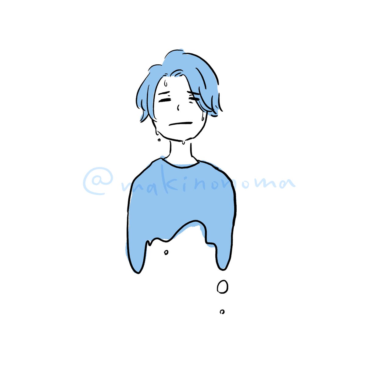 makinonoma's tweet photo. 毎日暑くて溶けそう https://t.co/PJYMVxfN7Z