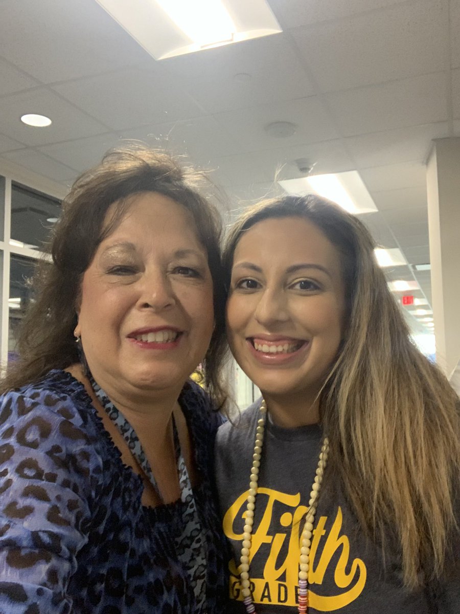 First day selfies at OLE!  What a GREAT day!