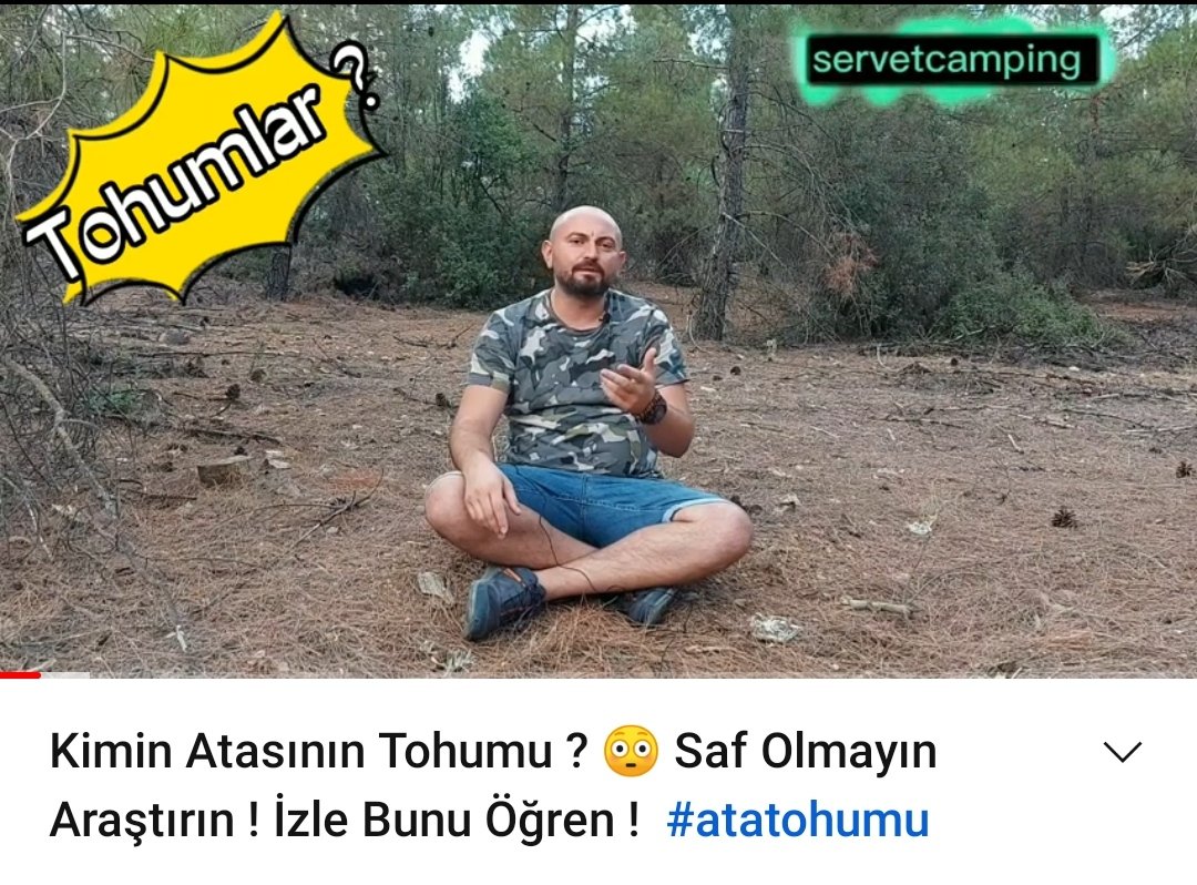 Kimin Atasının Tohumu? 
İzleyelim İzletelim #atatohumu #servetcamping