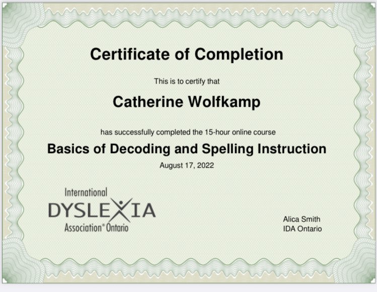 CathwolfCentral's tweet photo. Wow, this is an amazing course. Highly recommend. @IDA_Ontario https://t.co/9JTEcljWAC