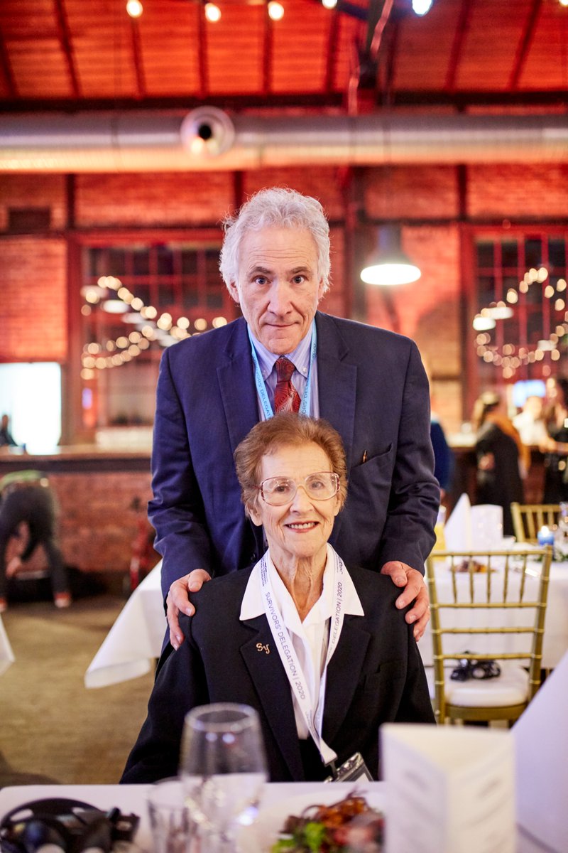 August 16, 1926 | Sally Yassy, a Polish Jew, was born in Lodz.

In the summer of 1944, she was deported to #Auschwitz. Her entire family died there. She survived.

This week, please join us in celebrating Sally’s 96th birthday!