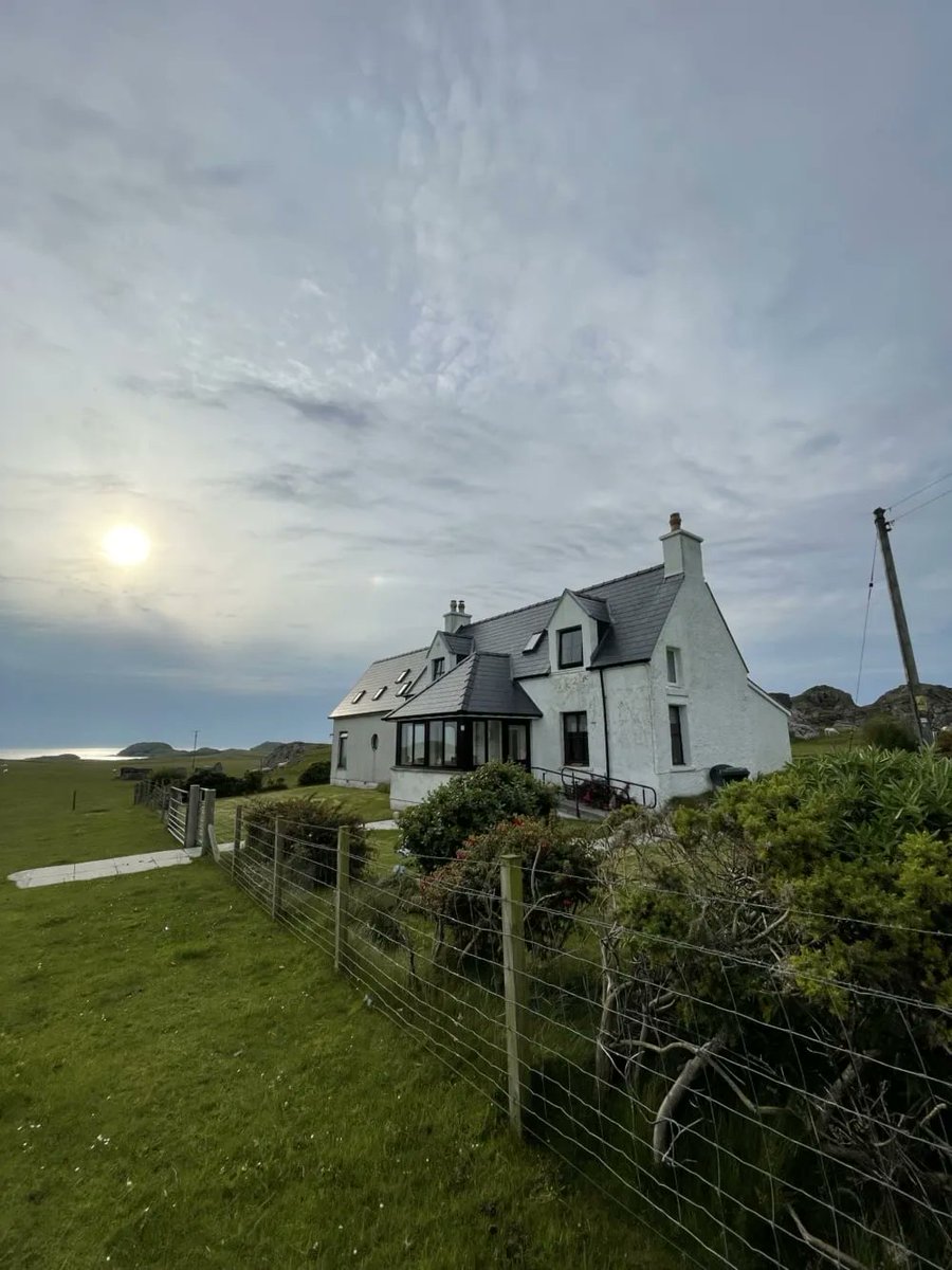 Machair House is a 100 year old traditional croft house on Iona. Sitting on a hill, with views over a 30+ acre working croft, you can immerse yourself in a true Island experience 👉 bit.ly/3ChOxpv
