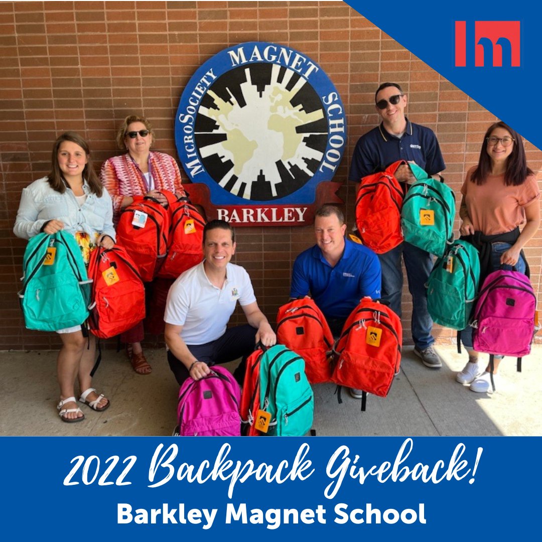HillandMarkes's tweet photo. Smiling faces when we donated backpacks to Barkley Magnet School in Amsterdam, NY!  Donating over a 1,000 backpacks w/ supplies to schools in NY with our #BackpackGiveback fundraiser! Thank you to our manufacturer partners, @NYSIDSpeaks, and @AsmSantabarbara supporting!  🎒 https://t.co/dpZXmZ3tyh
