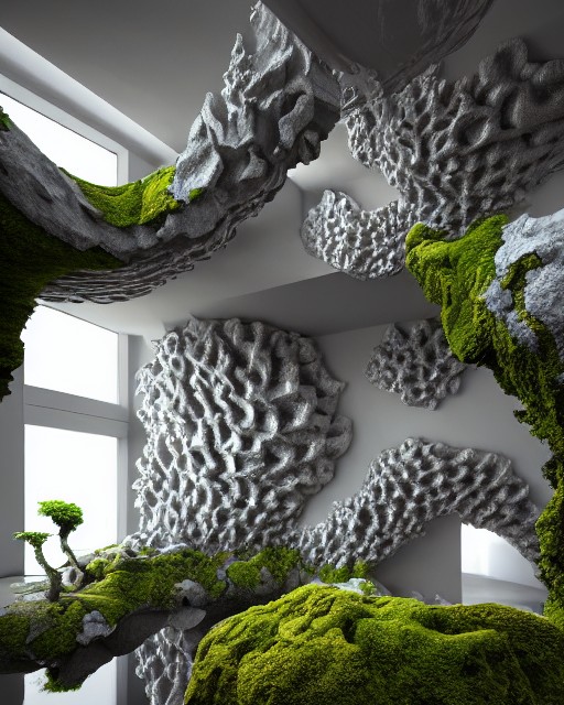 Nai9_AI's tweet photo. // {B I O M O R P H} | V 1.0

#biomorphicart #mossdesign #granitevilla
.
.
.
#generativedesign #generativeart #biomimicry #stablediffusion #stablediffusionai #stablediffusionart #midjourneyart #midjourneypeople #midjourneycommunity #midjourney #midjourneyai #archilover https://t.co/wH8T4V4FeJ
