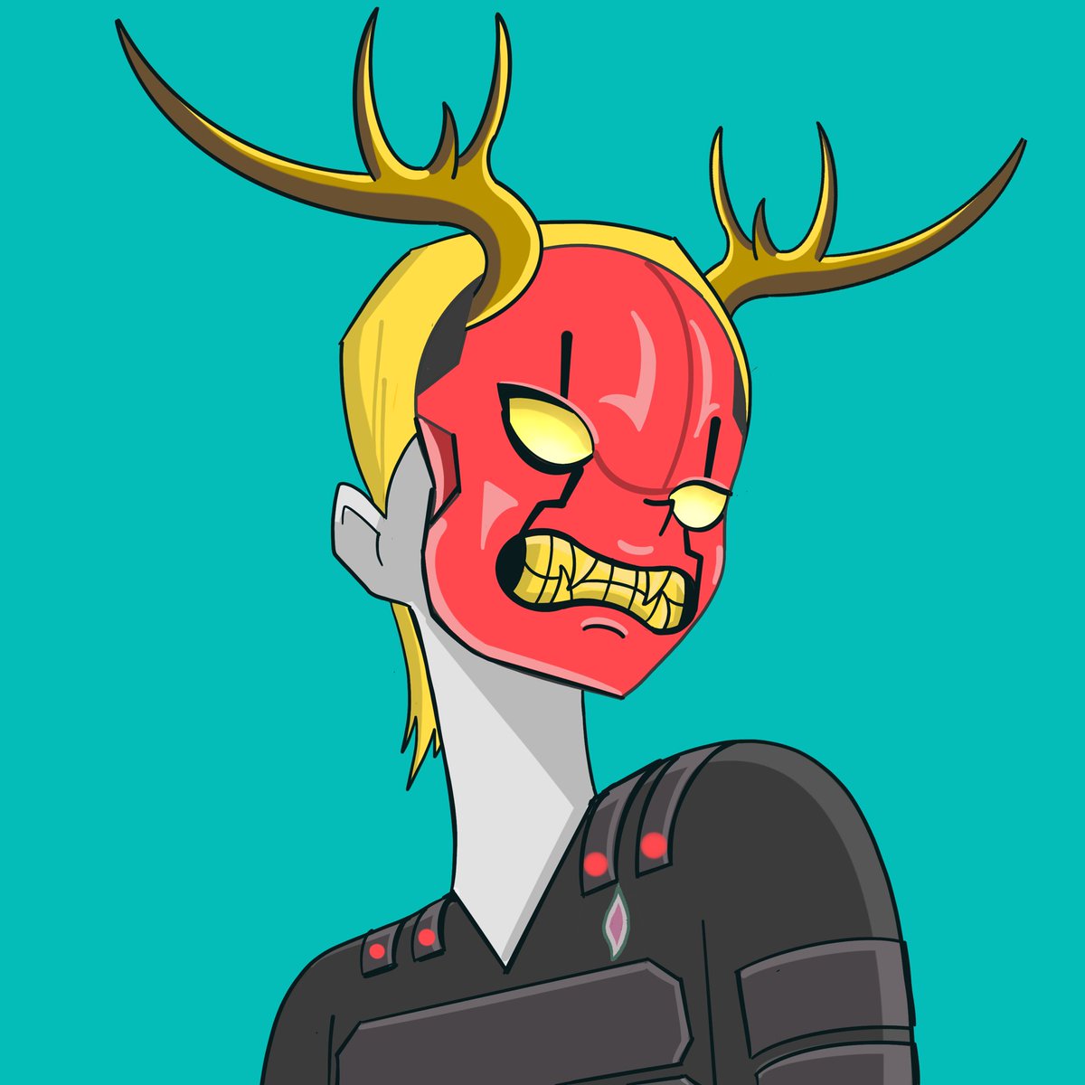 NFTCRYPTOGAMER's tweet photo. Happy belated birthday to @0n1Force  I am thankful for this awesome community and all of the amazing people I have connected with this past year. Reflecting back on some of the artwork I was commissioned to create 👺 https://t.co/oFuzYqVyDH