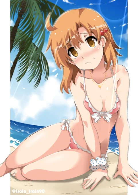 可奈誕生日おめでとう!再掲ですが水着可奈を…#矢吹可奈生誕祭2022#矢吹可奈生誕祭#アイドルマスターミリオンライブ 