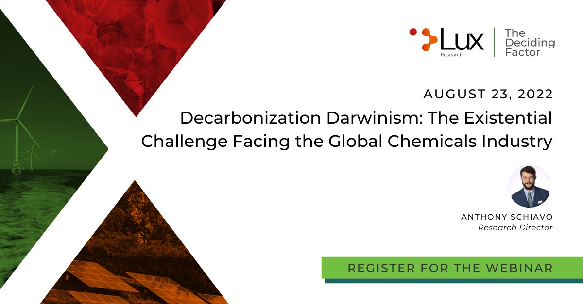 LuxResearch's tweet photo. Companies need to responsibly manage myriad different products through use and end of life, as users nervously edge away from problematic products like single-use plastic packaging.

Save your seat for our upcoming webinar to learn more: https://t.co/ERd0Zw5Tux https://t.co/mRbyB1bGK2