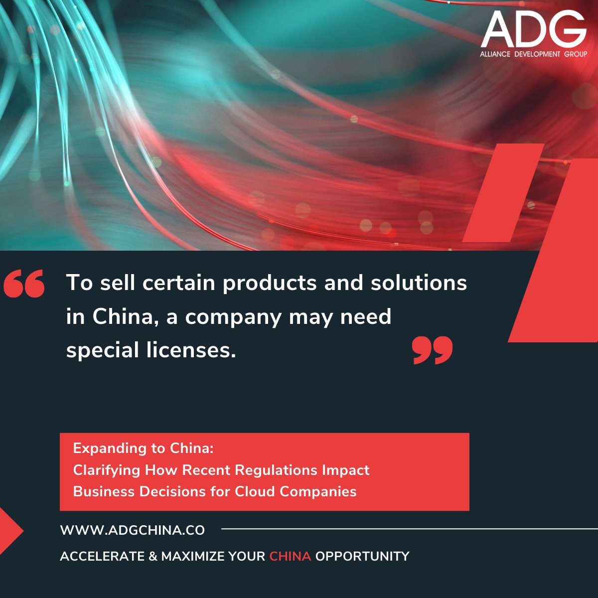 AdgChina's tweet photo. To sell certain products &amp;solutions in #China, a company may need special licenses. They are generally not related to business but to the industry. More about special licenses &amp; certifications for #SaaS companies entering China w/ their global #cloud: https://t.co/NQ1pTpOxim https://t.co/88NcBehiDT