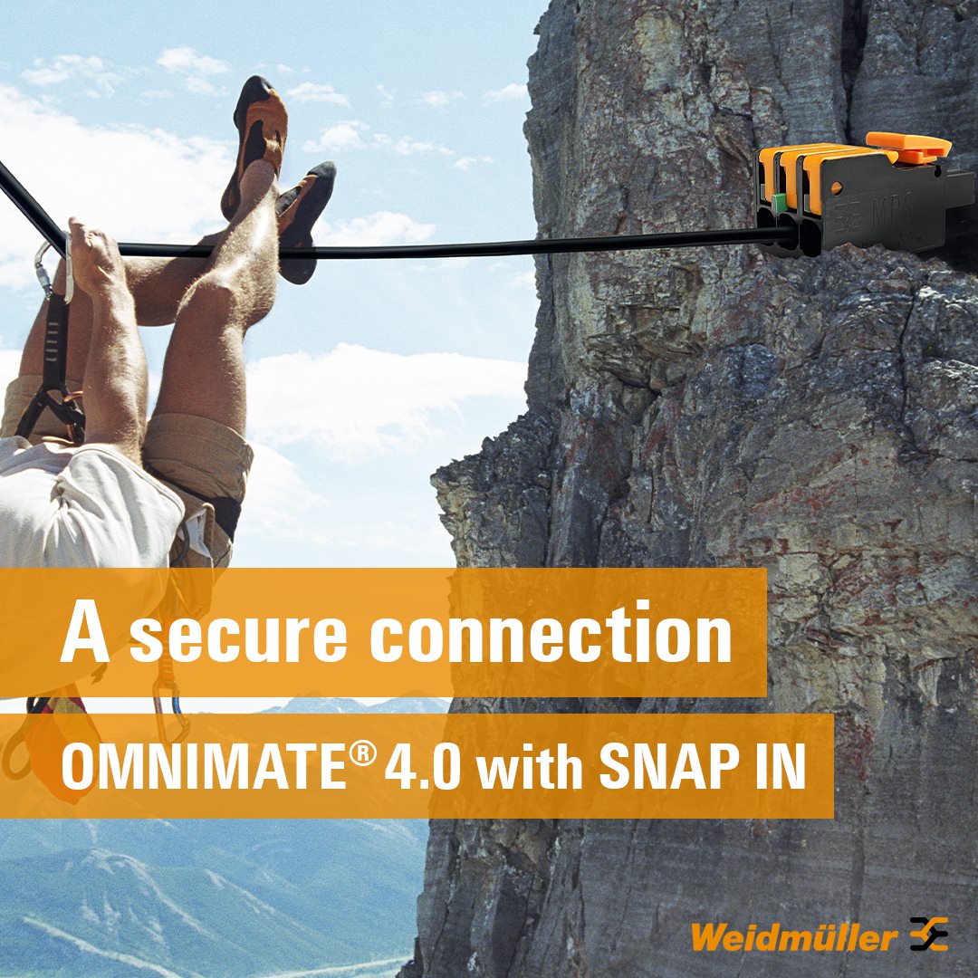 WeidmullerUS's tweet photo. It is all the more important that this thread – or cable – is securely connected. SNAP IN guarantees this secure connection with our PCB connector and even indicates it with the green pusher.
SNAP INto the future:
https://t.co/4FXFWG6YTt
#OMNIMATE40 #SNAPIN #pcbconnector https://t.co/eH9NOcDFuP