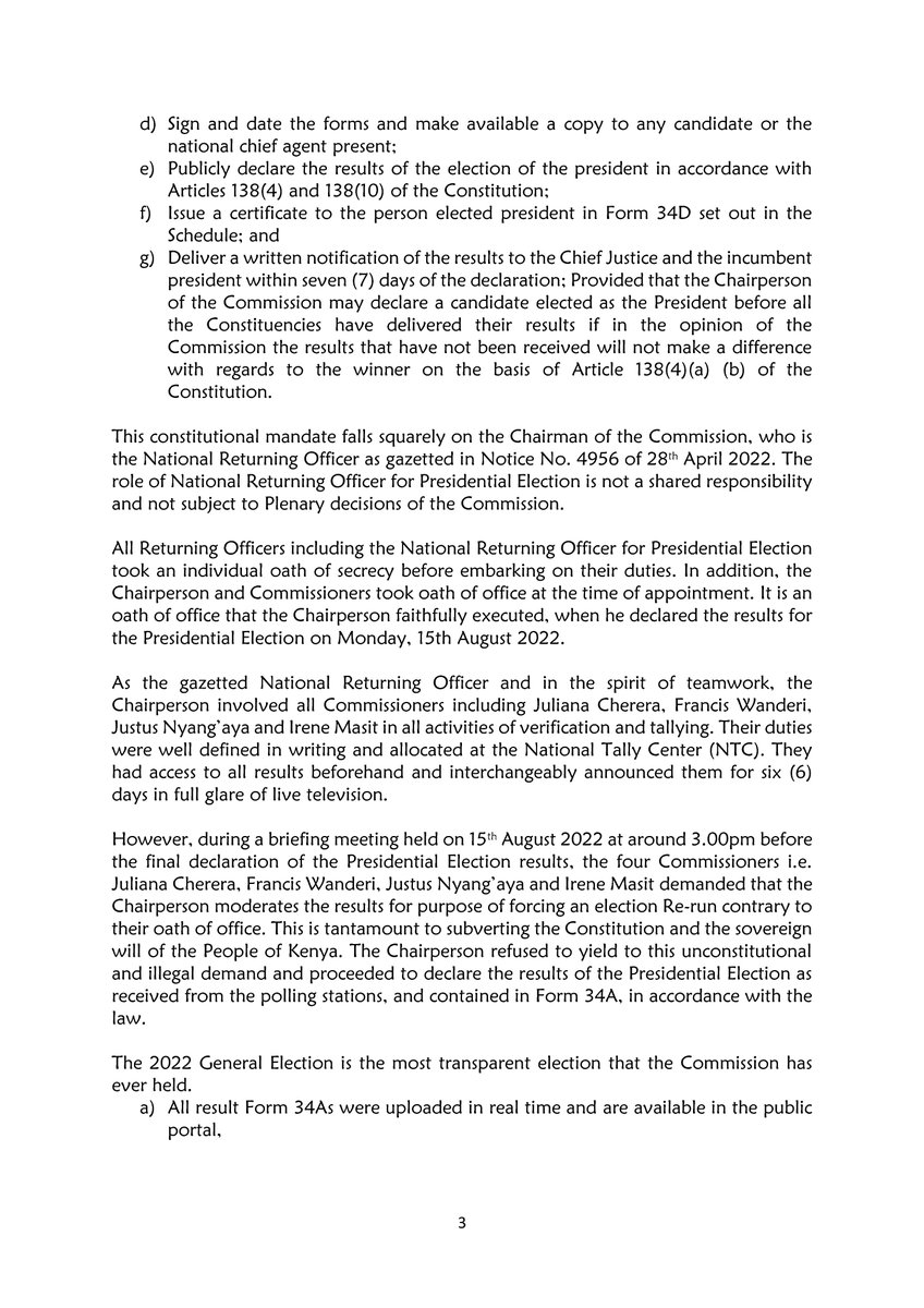 IEBCKenya's tweet image. Press Release - Staff Murder, Profiling and Misleading Reports on Presidential Election
bit.ly/3QxXOxU
#KenyaDecides2022 
#GE2022 
#KenyanElection2022