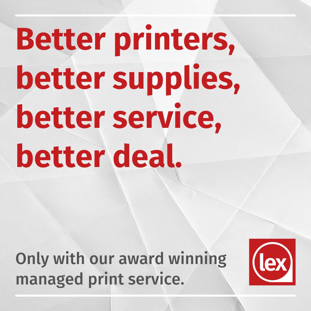 Our #MPS includes:
✔️ State-of-the-art print/scan devices
✔️ Automated toner delivery
✔️ Engineer repairs within 4-6hours
✔️ ISO accredited toner recycling
✔️ Pay only for what you print

Speak to us today to improve your print efficiencies, and get better value for money.