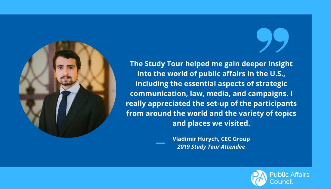 Join us for the D.C. Study Tour to discover how policymaking works and how to make your strategy successful in D.C. and beyond. But don’t just take our word for it, hear from past D.C. Study Tour attendee <a href="/VladimirHurych/">Vladimír Hurych</a> <a href="/cecgr/">CEC Group</a> about his experience! pac.org/event/2022/int…