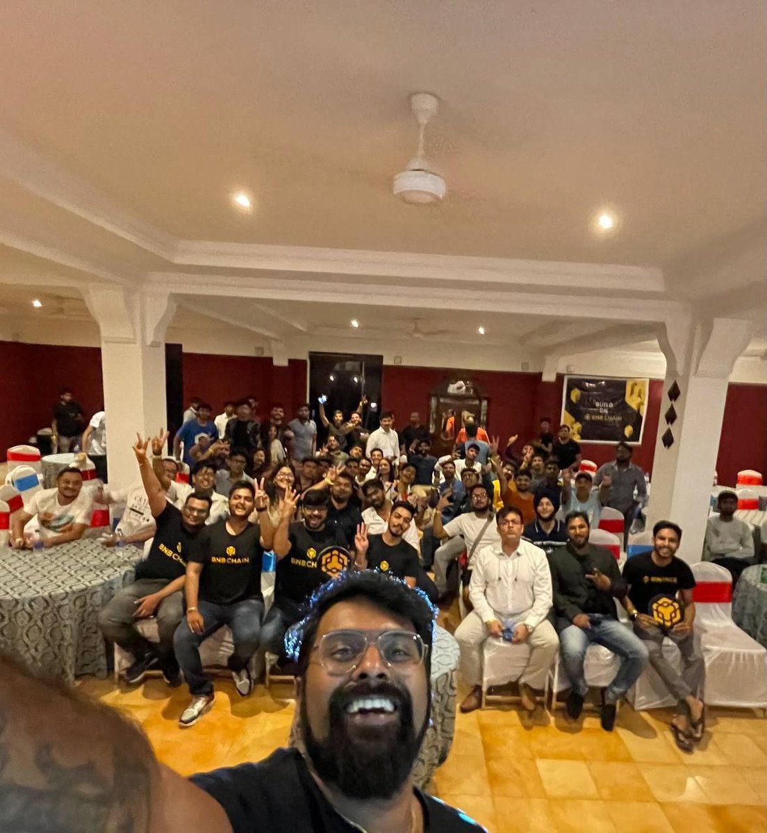 Shubham81264070's tweet photo. Attended the Web3 meet-up in Goa organised by #BNBChain India
It was pleasure to meet some great people from web3 space.
Looking forward for more such meetups.
#BNBChain #bnbchaingoa #goameetup #Web3 #BinanceSmartChain https://t.co/tO0XeRQYDq