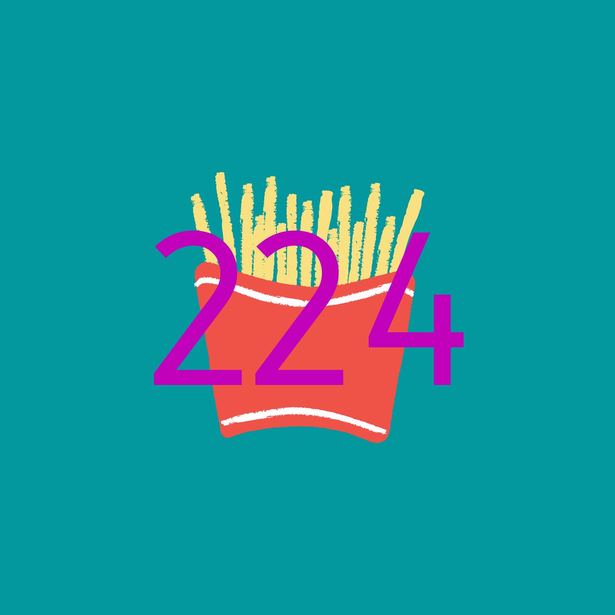 NumbersGoNFT's tweet image. 224 means &quot;Today, Tomorrow, Forever.&quot; The number #224 is a cyber term used in text speak to express permanency in a romantic context. 

It is typically used when making a declaration of love and is often combined with other abbreviations to add emphasis #numbers #cyberterms