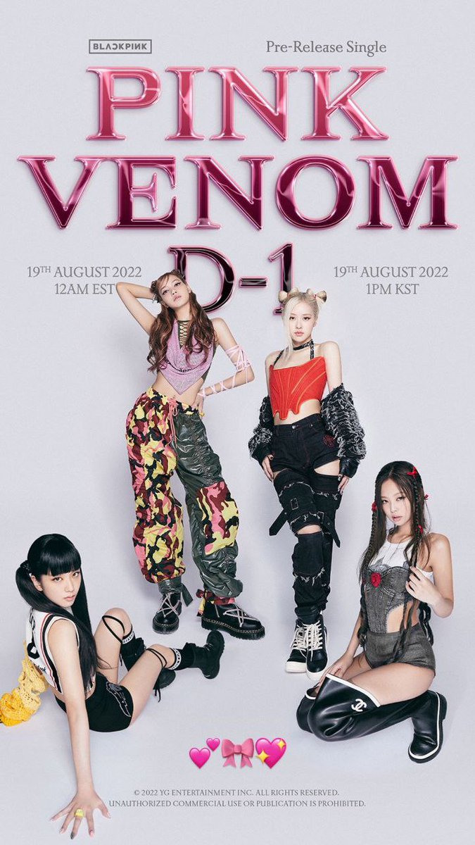 lil_ck29's tweet photo. PINK VENOM D-1
#1DayToPINKVENOM
#PINKVENOM @BLACKPINK https://t.co/ATsIQi3p0r