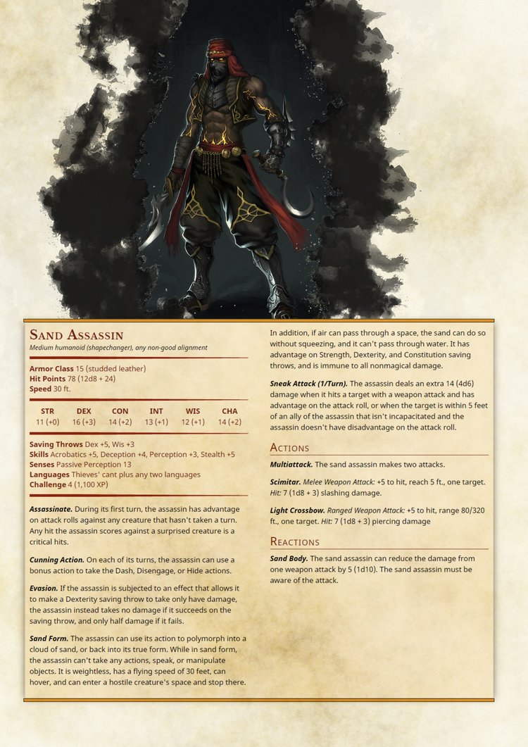 your_dnd's tweet photo. Nice monster for any desert encounter. https://t.co/HEaPSBnZC9