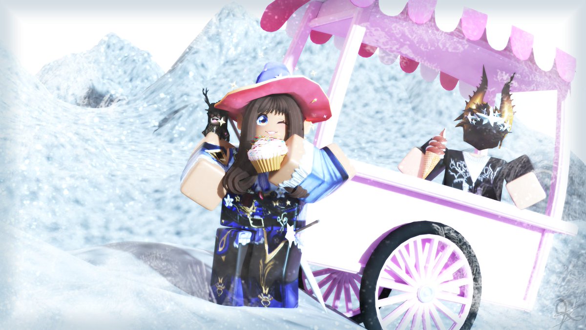 It's a little bit cold...... 🥶
My submission to <a href="/Kestriez/">Kestriez 🍄</a> and <a href="/FrozeyRBX/">Frozey</a>'s Art Contest on <a href="/Roblox/">Roblox</a>! 

⇨ Likes and Retweets are appreciated! 
#Roblox #Kestriez #Frozey #GFX #robloxart #RobloxGFX #Cold