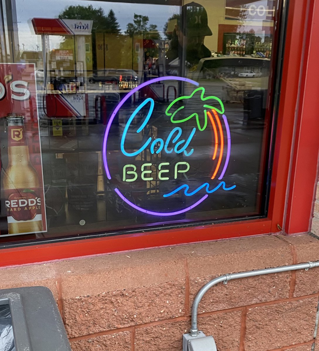 ExactlyNoBand's tweet photo. Sometimes, you just want a cold beep. https://t.co/CwdoolTPRx