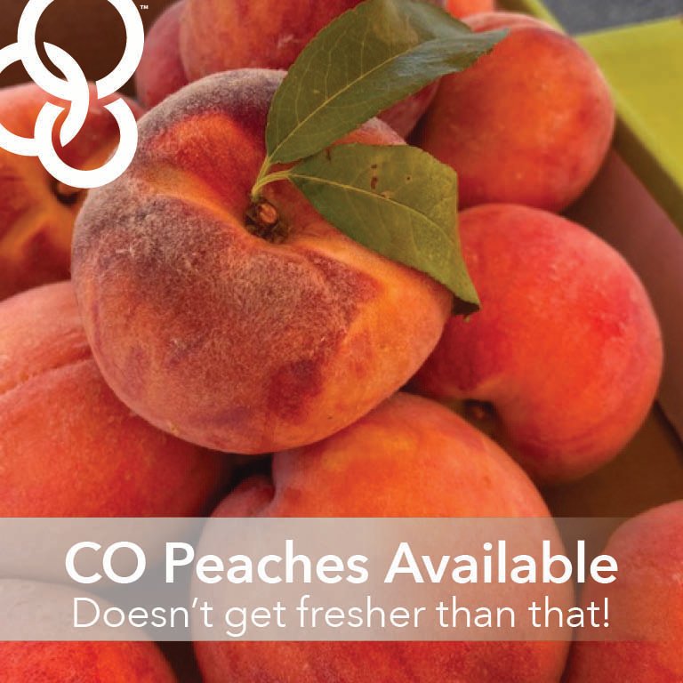 CO Peaches for this week (Aug 16) still available while supplies last! At the truck from 11-7 or until sold out in the parking lot of Scheels Home &amp; Hardware on 13th. Pre-order this week (August 16th) have until tonight at 7pm to pick up your order. Thank you! #YFCpeaches #RRYFC