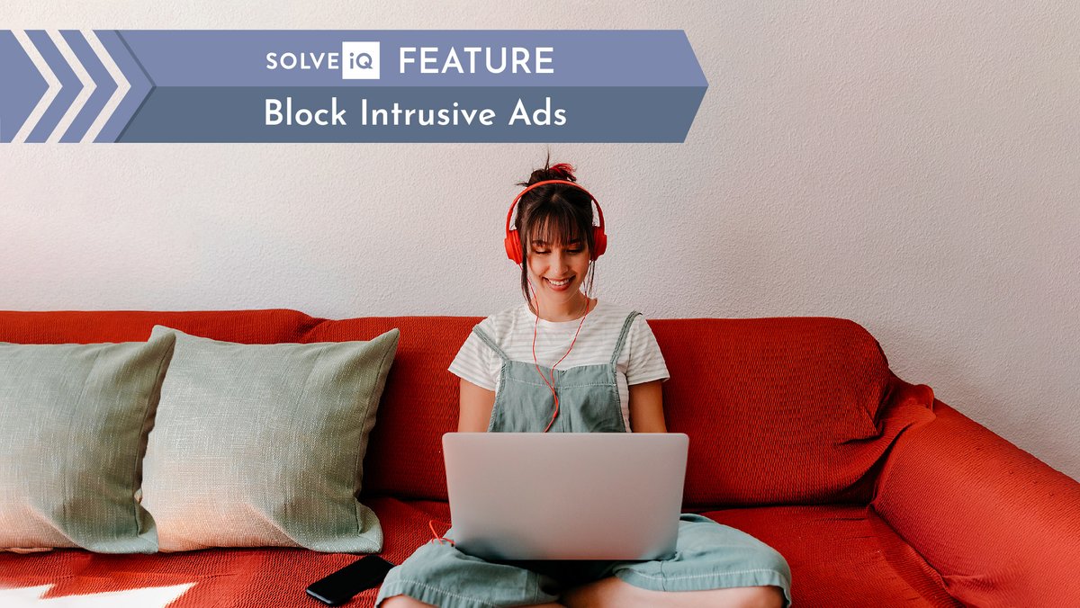 💻 Solve iQ offers clean, interruption-free browsing powered by #Quad9 technology so you have the toughest protection against #malware and #phishing. Block intrusive ads and popups– download Solve iQ at SolveiQ.com #HelloPossible #OnlinePrivacy #OnlineProtection