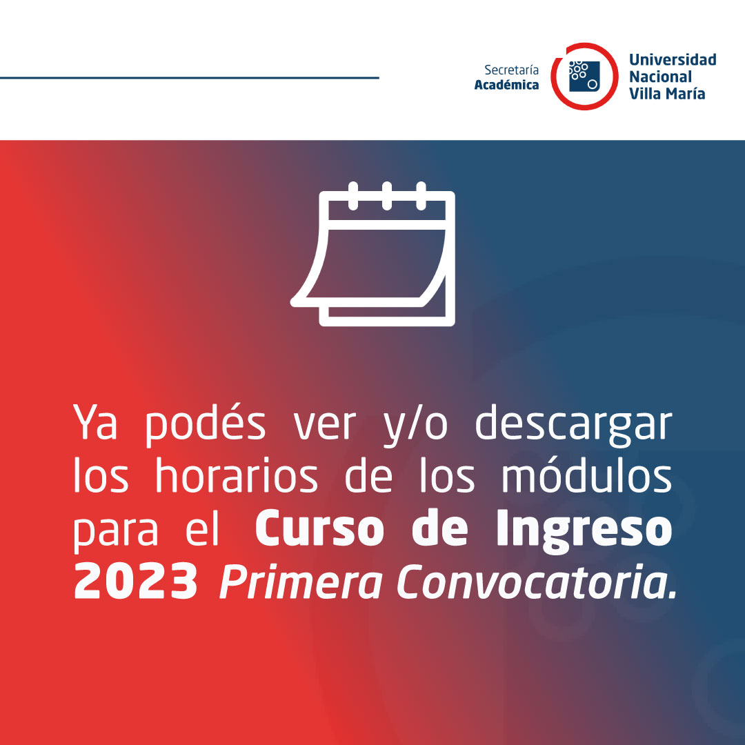 Secretaría Académica UNVM tweet media