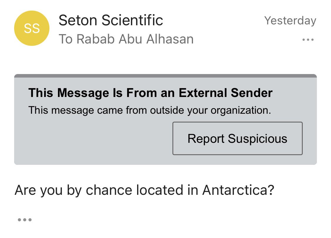 rab_Abualhasan's tweet image. I’m so confused. First, I ask a genuine question about their product. Then, I get trolled. I troll them back. And now they are mean to me? @ Seton Scientific