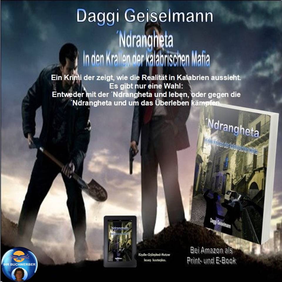 DaggiGeiselmann's tweet image. Ein Krimi der deutlich zeigt, wie die Realität in Kalabrien heute noch aussieht!
Ich weiß das, denn ich lebe seit 30 Jahren hier.
´Ndrangheta:
In den Krallen der kalabrischen Mafia 
goo.gl/WJClPA - E-Book und Printausgabe
