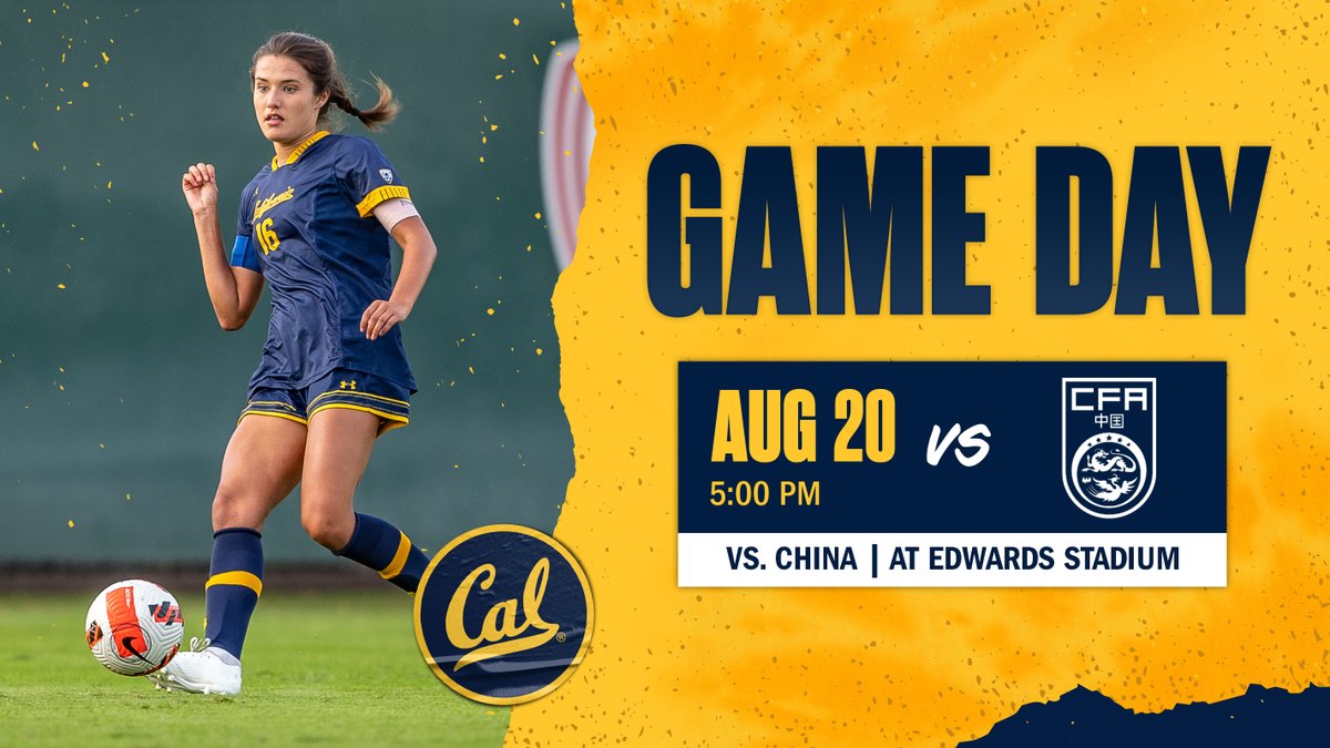 CalWSoc's tweet photo. Back Home 🏠

We're taking on the Chinese National Team today in an exhibition! 🐻🇨🇳 https://t.co/uPnpywnGCH