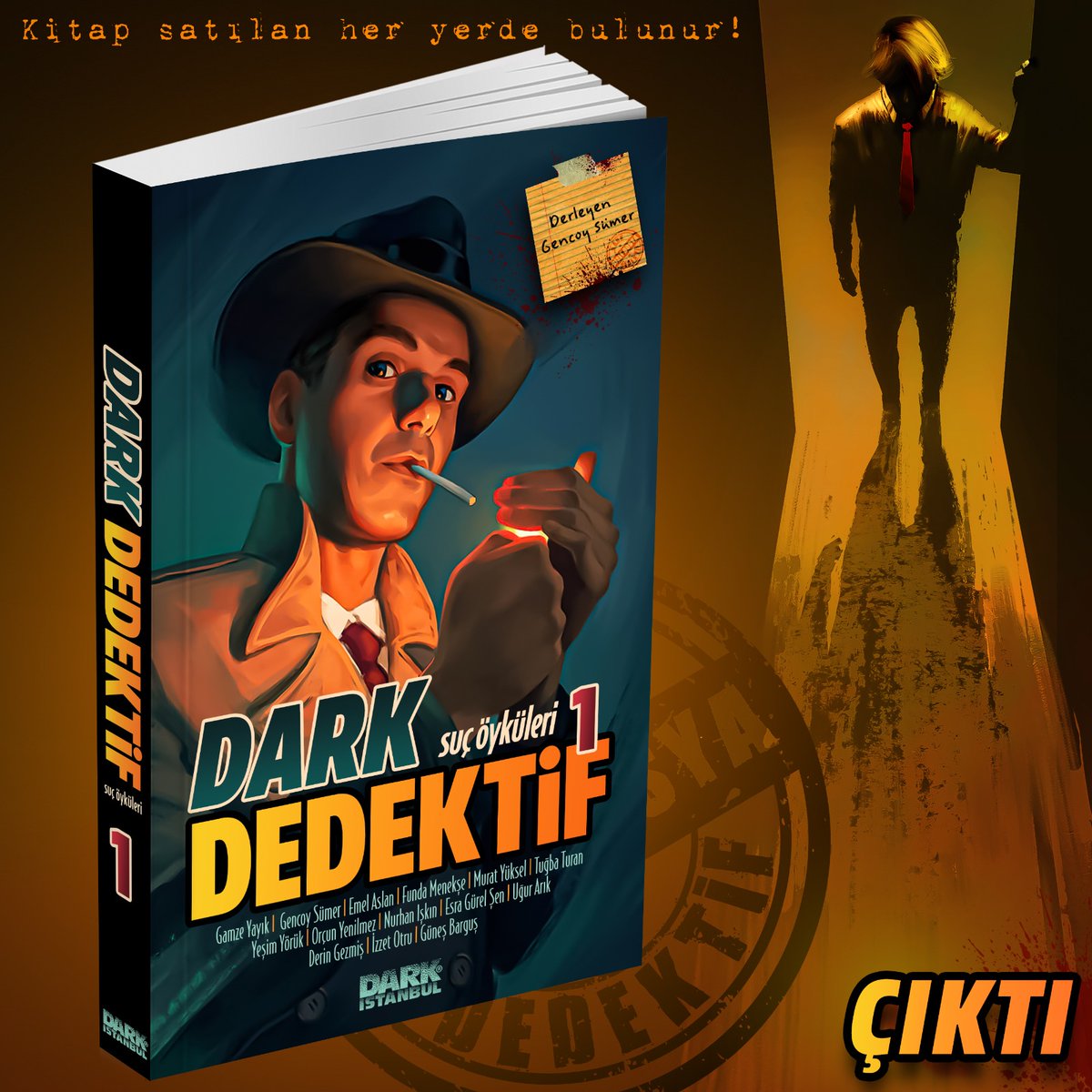 Yeni bir kitapta, Dark İstanbul çatısı altında  toplandık bizimkilerle."Bilgisayarı Kim Öldürdü?" diye soruyorum bu kez. Suç öykülerde kalsın dileğimdir.