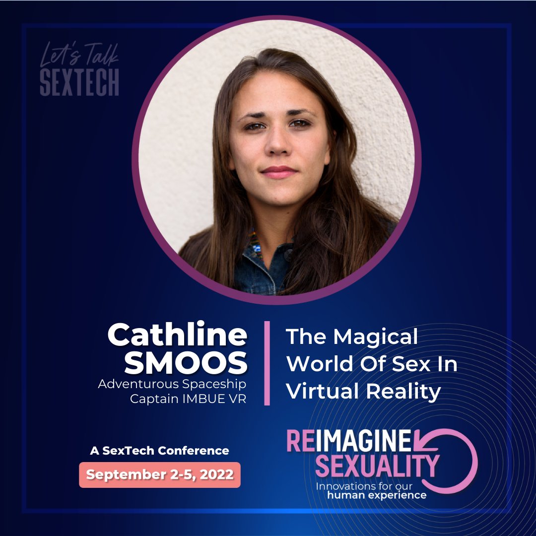 letstalksextech's tweet photo. Creativity is the ultimate aphrodisiac.

Dive into the exciting world of VR with @KateSmoos and @ImbueVr at Reimagine Sexuality Conference. Get your free virtual ticket now.

#sextech #reimaginesexuality2022 #sexuality #wellness #event #virtualreality #technology #tech https://t.co/HcAelpaPqE