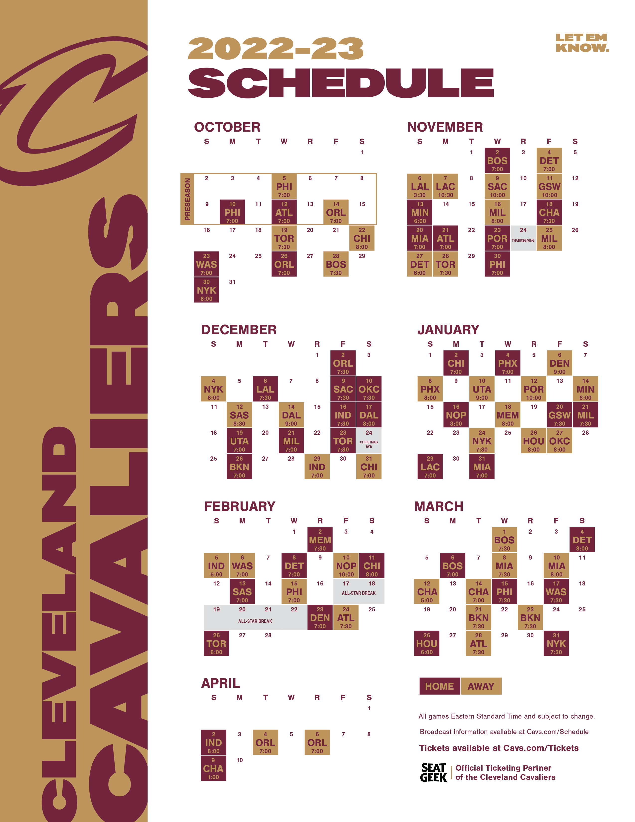 Cleveland Cavaliers on Twitter "print it out. put it on your fridge