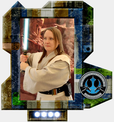 The jedi order has gained another member today. Congratulations to (and may the force be with)  ErinTIEHoldo on thr approval of her jedi, Ahmi Radurna.

#jedi #rebellegion #alphabasewa #maytheforcebewithyou #jediorder #lightsaber #costume #costumer #starwars #starwarscostume