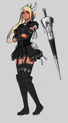 salt_otter's tweet photo. My early character design art. They feel unfinished to me now. last one actually is unfinished though, too many hour put in got hard to continue😩 https://t.co/ojKpkU9IJz