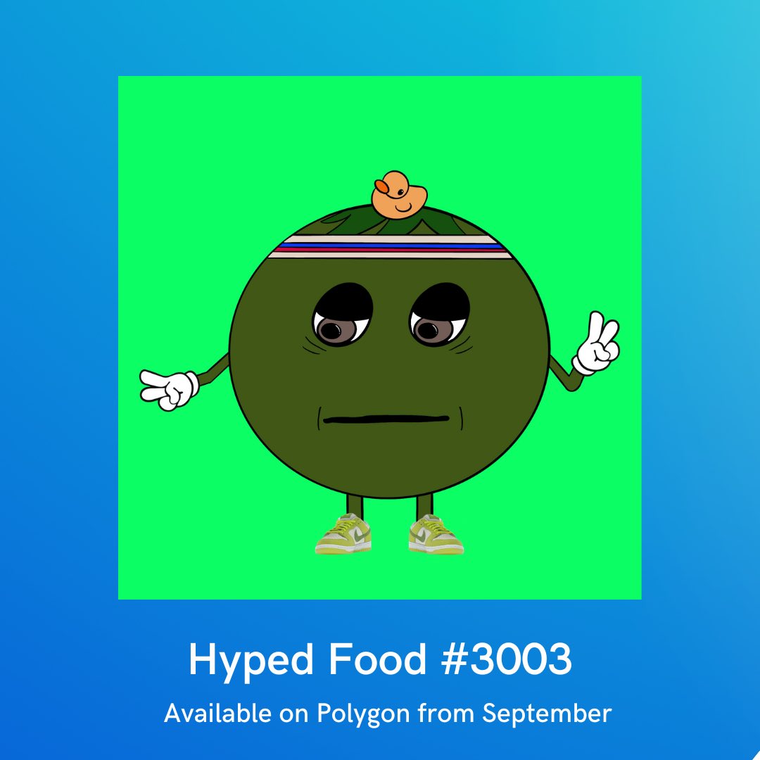 HypedFood's tweet photo. @daiana_lazzarin This is one of the many spoilers that
will arrive in the coming weeks…🔥
Stay tuned!  #NFTs #nft #nftart #ETH #nftcommunity #nftcollector #nftartist #crypto #digitalart #cryptoart #ethereum #opensea #nftcollectors #blockchain
#nftdrop #bitcoin  #openseanft #opensea #Cryptocom https://t.co/DYfU2qyJX4