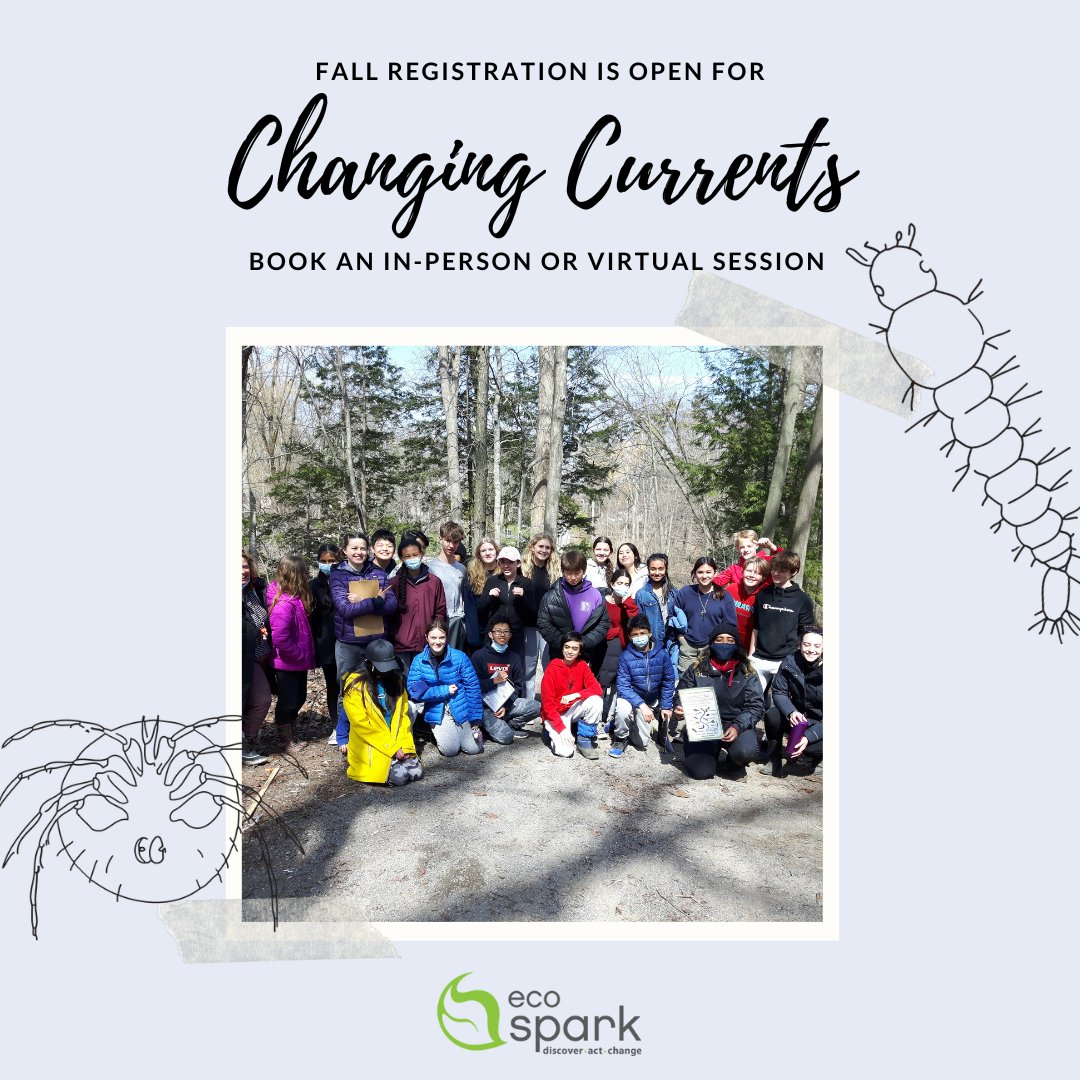 EcoSpark_Env's tweet photo. 📢 Attention #YorkRegion teachers! Register your grade 6-12 students for #ChangingCurrents where they'll learn ways to assess stream health
➡️https://t.co/jH1KM8qTiC
#benthics #outdoorlearning
@YRDSB @YCDSB #Aurora #King #Markham #Newmarket #RichmondHill #Stouffville #Vaughan https://t.co/awBHykomKA