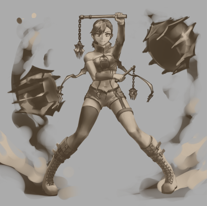 salt_otter's tweet photo. My early character design art. They feel unfinished to me now. last one actually is unfinished though, too many hour put in got hard to continue😩 https://t.co/ojKpkU9IJz