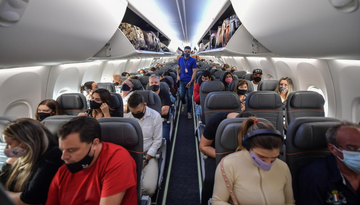 YahooFinance's tweet photo. Airline seats too small? The FAA may change that https://t.co/MG2IKSoocl by @Pras_S https://t.co/VBp9PjILEW