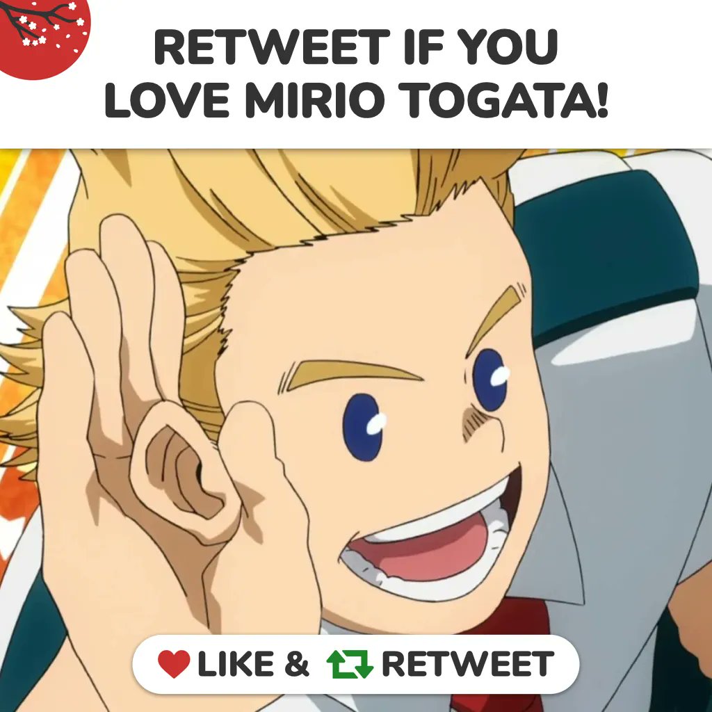 aegstudiovo's tweet photo. #CharacterSpotlight 🔦:
❤️ LIKE &amp; 🔁 RT if you’re a fan of Mirio Togata!

#anime #manga #myheroacademia #mha #bnha https://t.co/SYPXbvP7Hd