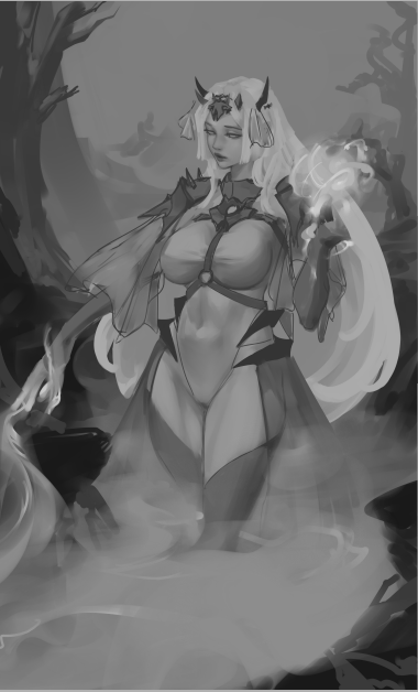 salt_otter's tweet photo. A study piece, and another unfortunate, attempted "splash art" that never made it to finish. That's not to say I wont revisit sometime in the future though! https://t.co/1Q8Msf7Cy9