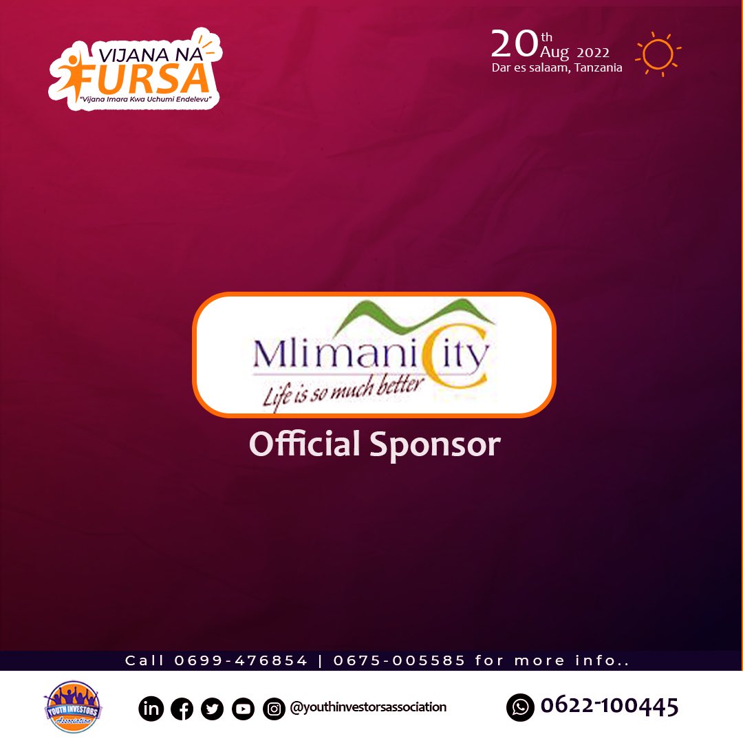 YIA_Tanzania's tweet image. Shukrani nyingi kwa MLIMANI CITY Kwa Support yenu 🙏, kwa kusaidia vijana. Asante kwa kutoa nafasi kwa Wabunifu wachanga kuonyesha Bidhaa zao IJUMAA 19/8/2022 Kupitia Mradi wetu wa VIJANA NA FURSA.

Tushirikiane Kwa Mafanikio na Athari Chanya!!

#vijananafursa2022 #youthplatform