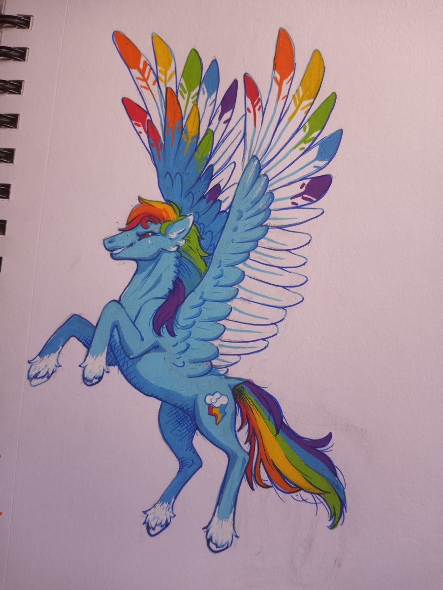ScrimbloA's tweet photo. Did not end up vibing with these but worth a try rip

#MLP #mylittlepony #RainbowDash #mlpart https://t.co/5wFCQO4zoe