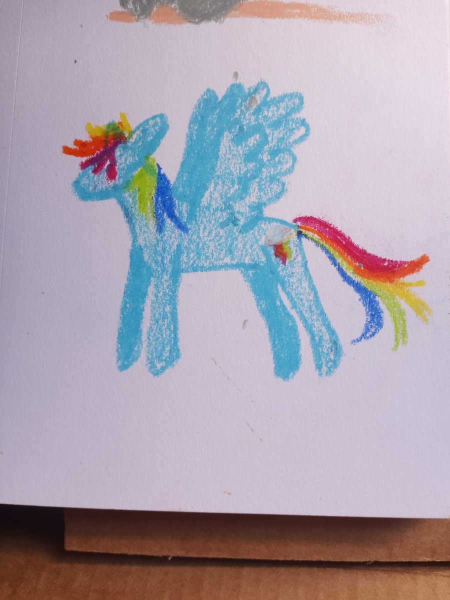 ScrimbloA's tweet photo. Did not end up vibing with these but worth a try rip

#MLP #mylittlepony #RainbowDash #mlpart https://t.co/5wFCQO4zoe